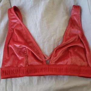 Bralette Velvet PINK